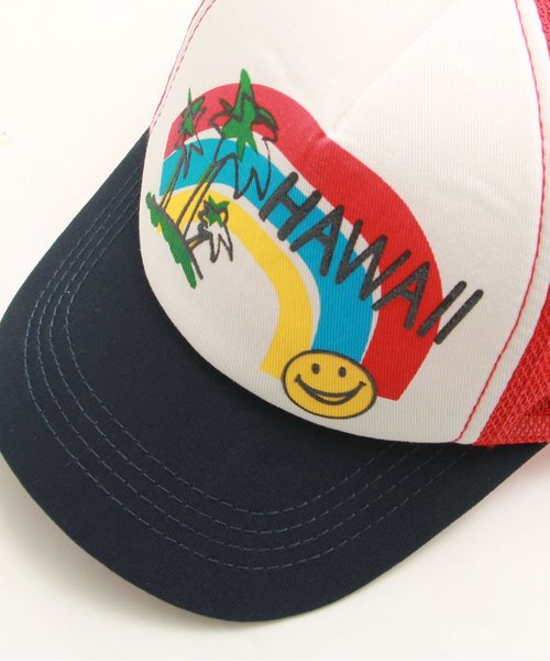 BREEZE（ブリーズ）の「5柄メッシュキャップ（キャップ・キッズ・ブラック/グリーン/カモフラージュ/ブルー/オフホワイト・58/54/50）」の11枚目の写真