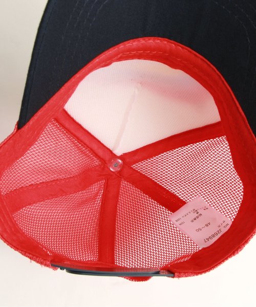 BREEZE（ブリーズ）の「5柄メッシュキャップ（キャップ・キッズ・ブラック/グリーン/カモフラージュ/ブルー/オフホワイト・58/54/50）」の14枚目の写真
