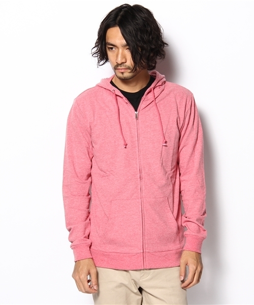 WEGO（ウィゴー）の「ミニウラケLSZPK（パーカー・メンズ・ホワイト系その他/ブラック/杢グレー/ブラウン/ダークグリーン/ターコイズブルー/ネイビー/マスタード/レッド/ワイン/オレンジ/ライトピンク・SMALL/MEDIUM/LARGE/X-LARGE/X-SMALL）」の10枚目の写真