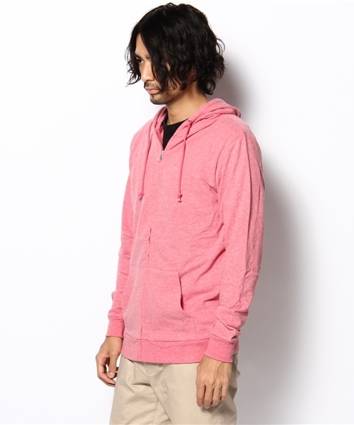 WEGO（ウィゴー）の「ミニウラケLSZPK（パーカー・メンズ・ホワイト系その他/ブラック/杢グレー/ブラウン/ダークグリーン/ターコイズブルー/ネイビー/マスタード/レッド/ワイン/オレンジ/ライトピンク・SMALL/MEDIUM/LARGE/X-LARGE/X-SMALL）」の13枚目の写真