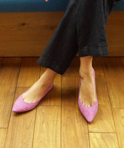 ODETTE E ODILE（オデットエオディール）の「OFD ポインテッド CT15↓↑（パンプス・レディース・モカ/パープル/ブラック/ライトグレー/ライトブルー/シルバー/ベージュ/イエロー/その他1/その他2・22cm/24.5cm/24cm/21.5㎝/22.5cm/23.5cm/23cm/25cm）」の6枚目の写真