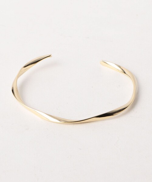 BEAUTY&YOUTH UNITED ARROWS(ビューティーアンドユースユナイテッドアローズ)の「BY メタルヒネリバングル ∴(バングル/リストバンド・レディース・ゴールド/シルバー・FREE)」の5枚目の写真