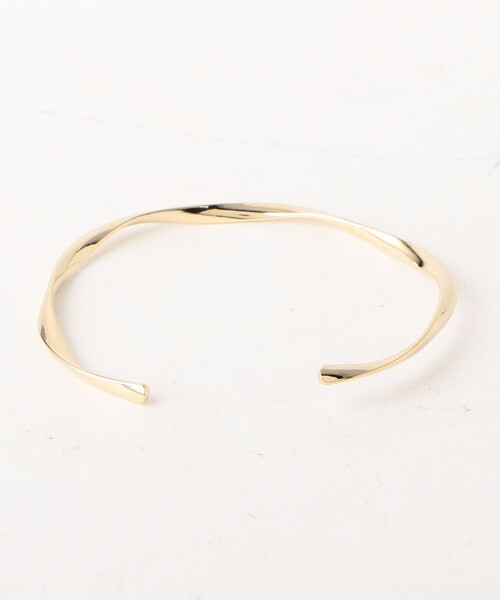 BEAUTY&YOUTH UNITED ARROWS(ビューティーアンドユースユナイテッドアローズ)の「メタル ヒネリ バングル(バングル/リストバンド・レディース・シルバー/ゴールド・FREE)」の8枚目の写真