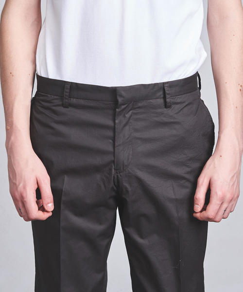 District UNITED ARROWS（ディストリクト ユナイテッドアローズ）の「＜District（ディストリクト）＞ ツイル 70クロップドパンツ（その他パンツ・メンズ・ネイビー/ダークブラウン・44/46/48/42）」の6枚目の写真