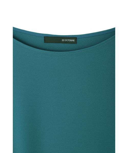 22 OCTOBRE（ヴァンドゥ－オクトーブル）の「◆スリットブラウス（シャツ/ブラウス・レディース・グレー/オレンジ/ブルー・38）」の13枚目の写真