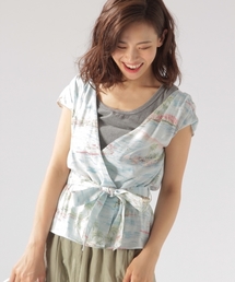 【reyn spooner(レインスプーナー) × BAYFLOW】カシュクールシャツ 18SS