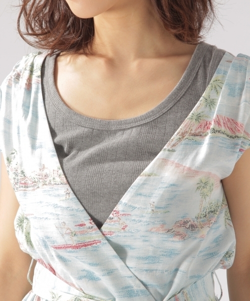 reyn spooner（レインスプーナー）の「【reyn spooner(レインスプーナー) × BAYFLOW】カシュクールシャツ 18SS（シャツ/ブラウス・レディース・スカイブルー/ブルー・MEDIUM/SMALL）」の13枚目の写真