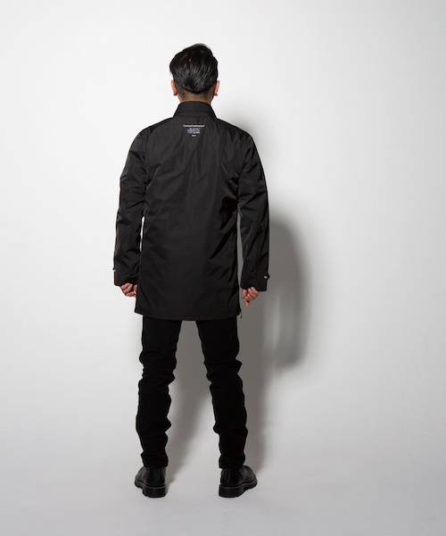 VIRGOWEARWORKSヴァルゴウェアワークスナイロンジャケットブラック黒 VIRGOwearworks(ヴァルゴウェアワークス) Parallel jkt - Black