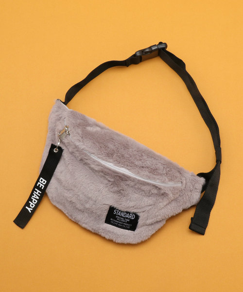 OLIVE des OLIVE（オリーブデオリーブ）の「[再入荷決定!] ファーボディバッグ（ボディバッグ/ウエストポーチ・レディース・オフホワイト/ピンク/グレー/その他・FREE）」の12枚目の写真