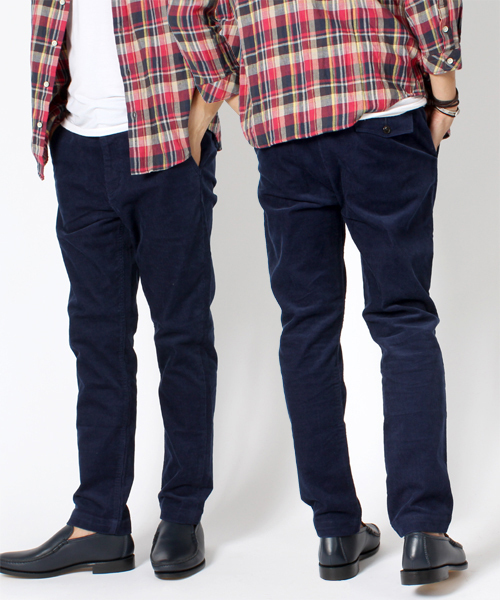 BEAMS（ビームス）の「◎□BEAMS / コーデュロイ ストレッチテーパード（その他パンツ・メンズ・グレー/グリーン/ネイビー・SMALL/MEDIUM/LARGE/X-LARGE）」の3枚目の写真