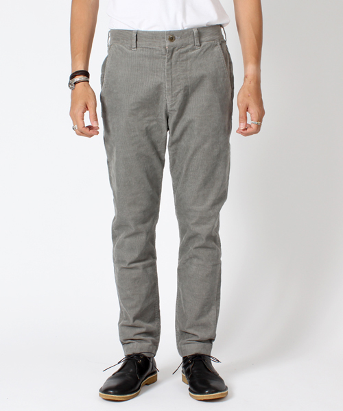 BEAMS（ビームス）の「◎□BEAMS / コーデュロイ ストレッチテーパード（その他パンツ・メンズ・グレー/グリーン/ネイビー・SMALL/MEDIUM/LARGE/X-LARGE）」の4枚目の写真