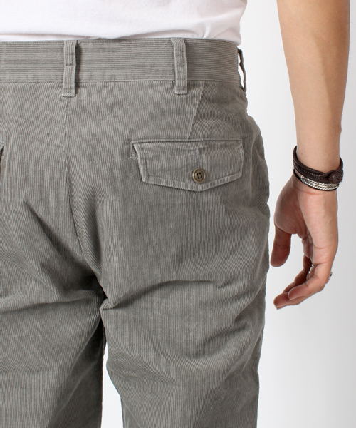 BEAMS（ビームス）の「◎□BEAMS / コーデュロイ ストレッチテーパード（その他パンツ・メンズ・グレー/グリーン/ネイビー・SMALL/MEDIUM/LARGE/X-LARGE）」の7枚目の写真