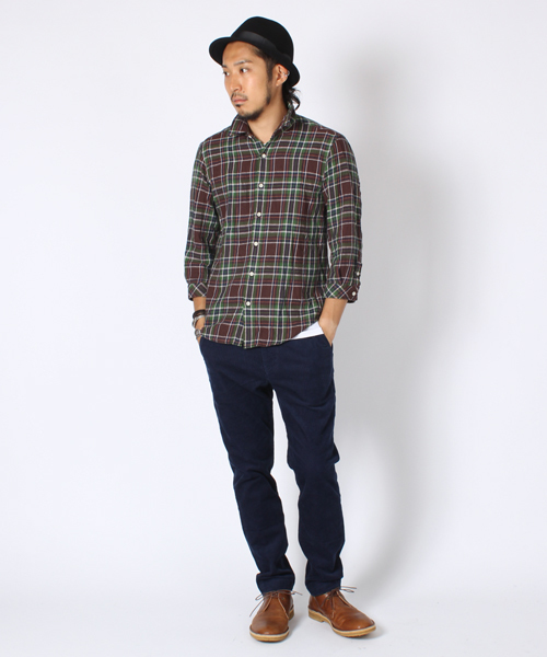 BEAMS（ビームス）の「◎□BEAMS / コーデュロイ ストレッチテーパード（その他パンツ・メンズ・グレー/グリーン/ネイビー・SMALL/MEDIUM/LARGE/X-LARGE）」の12枚目の写真