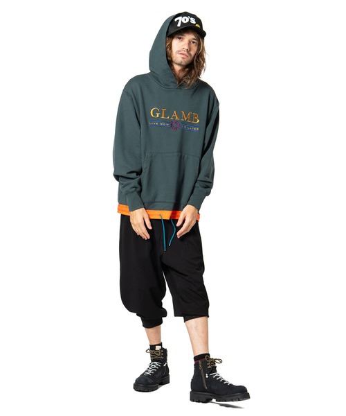 Glamb - Carson Cropped Pants ブルー