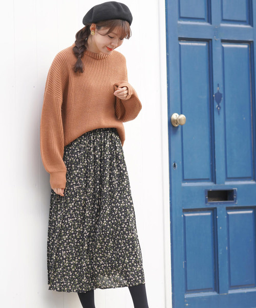 rps（アールピーエス）の「プリーツスカート（スカート・レディース・ブラック/ブラック系その他2/ブラック系その他3/ベージュ・M）」の4枚目の写真