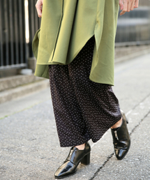 LOWRYS FARM | ドットハイウエストパンツ　824893(その他パンツ)