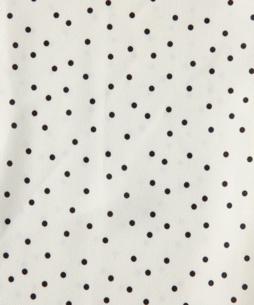 LOWRYS FARM（ローリーズファーム）の「ドットハイウエストパンツ　824893（その他パンツ・レディース・アイボリー/ブラック・FREE）」の9枚目の写真