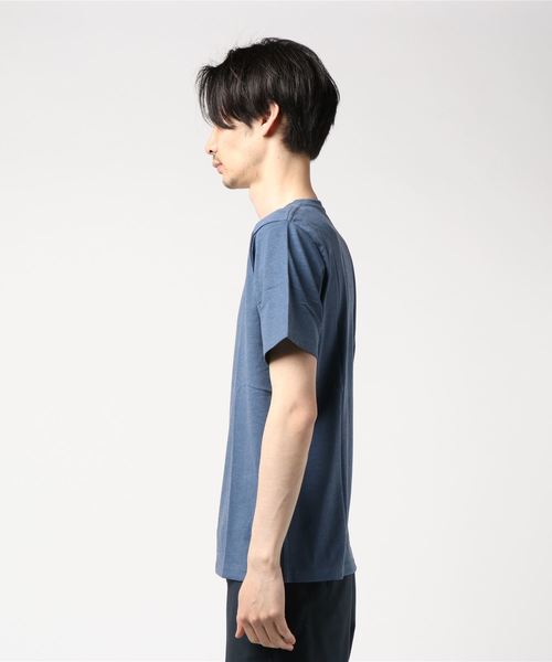 LB/S (エルビーエス)の「ZERO STAIN 無地VネックT(Tシャツ/カットソー・メンズ・ホワイト/ブラック/ベージュ/レッド/ブルー/ミント/杢グレー・SMALL/MEDIUM/LARGE/X-LARGE)」の8枚目の写真