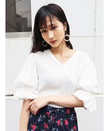 EMODA | バルキースリーブシャツトップ(シャツ/ブラウス)