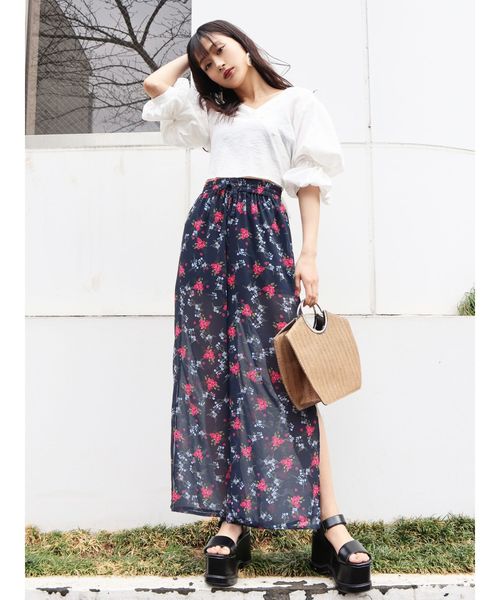 EMODA（エモダ）の「バルキースリーブシャツトップ（シャツ/ブラウス・レディース・ブラック/その他/ホワイト・FREE）」の12枚目の写真