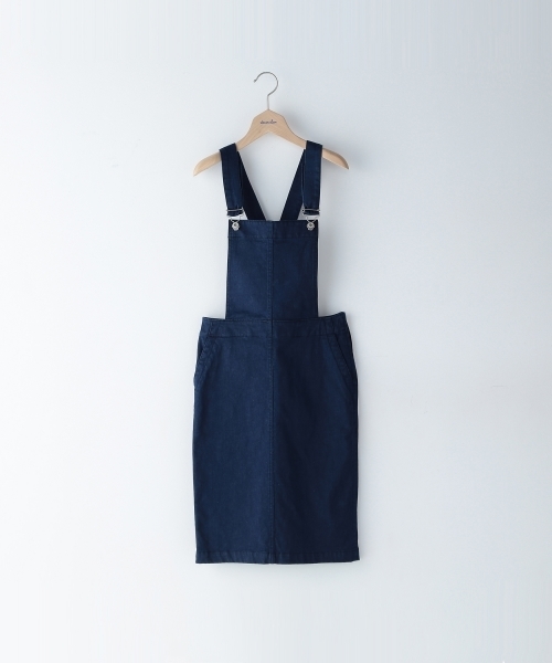 BEAUTY&YOUTH UNITED ARROWS(ビューティーアンドユースユナイテッドアローズ)の「<steven alan> COTTON SALOPETTE/サロペット(サロペット/オーバーオール・レディース・ブラック/ネイビー/ホワイト・MEDIUM/SMALL)」の3枚目の写真