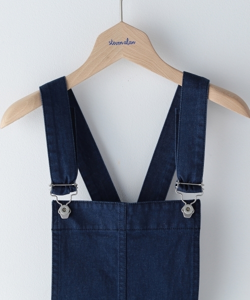 BEAUTY&YOUTH UNITED ARROWS(ビューティーアンドユースユナイテッドアローズ)の「<steven alan> COTTON SALOPETTE/サロペット(サロペット/オーバーオール・レディース・ブラック/ネイビー/ホワイト・MEDIUM/SMALL)」の8枚目の写真