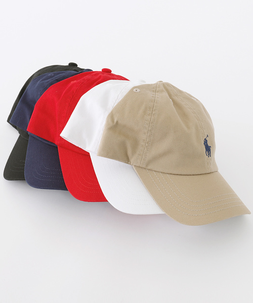 POLO RALPH LAUREN(ポロ ラルフ ローレン)の「ポロ ラルフローレン キャップ ストラップバック POLO RALPH LAUREN Cotton Classic Hat(キャップ・メンズ・ホワイト/ブラック/カーキ/ネイビー/レッド・FREE)」の8枚目の写真