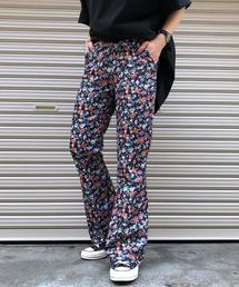 PAGEBOY | 花柄フレアパンツ(その他パンツ)