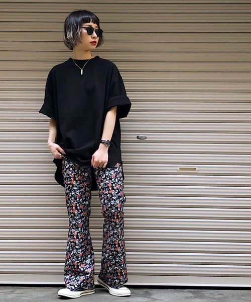 PAGEBOY（ページボーイ）の「フラワー開襟シャツ（シャツ