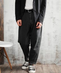 ワイド テーパード バギー テーパード デニムパンツ (10oz DENIM)