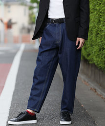 ワイド テーパード バギー テーパード デニムパンツ (10oz DENIM)
