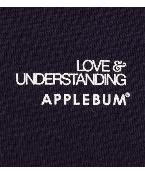 APPLEBUM（アップルバム）の「"Sunshine" T-shirt（Tシャツ/カットソー・メンズ・ネイビー・XX-LARGE/X-LARGE/MEDIUM/LARGE/SMALL）」の5枚目の写真