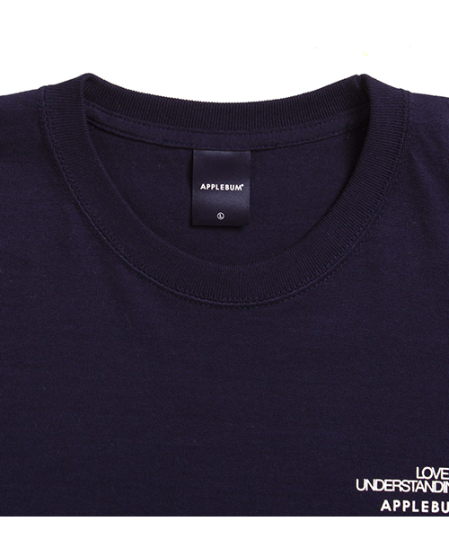 APPLEBUM（アップルバム）の「"Sunshine" T-shirt（Tシャツ/カットソー・メンズ・ネイビー・XX-LARGE/X-LARGE/MEDIUM/LARGE/SMALL）」の3枚目の写真