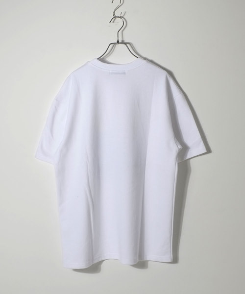 A'GEM9(エージェムナイン)の「フロントフォト半袖カットソー/Tシャツ(Tシャツ/カットソー・メンズ・ホワイト/ブラック・FREE)」の5枚目の写真
