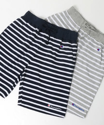 Champion/チャンピオン カットソー ボーダー ショートパンツ/ ハーフパンツ/ ショーツ/ルームウェア/ワンマイルウェア