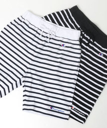 Champion/チャンピオン カットソー ボーダー ショートパンツ/ ハーフパンツ/ ショーツ/ルームウェア/ワンマイルウェア