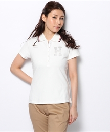 TOMMY HILFIGER | TH CRISTAL H POLO (WOMEN)(ポロシャツ)