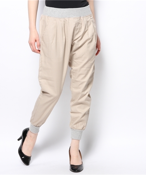 CIAOPANIC TYPY(チャオパニックティピー)の「TCリブパンツ(その他パンツ・レディース・グレー/ベージュ/ネイビー/ホワイト・MEDIUM/LARGE/SMALL)」の16枚目の写真