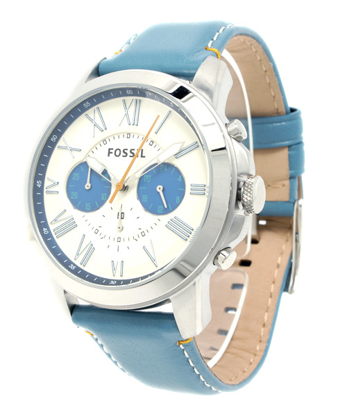FOSSIL(フォッシル)の「GRANT FS4920(アナログ腕時計・メンズ・ライトブルー・FREE)」の1枚目の写真