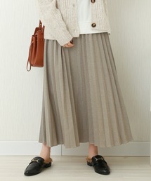 n'ee-ne | カラーチドリプリーツスカート(スカート)