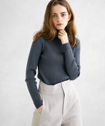 UNITED TOKYO | ラメワイドリブタートルネックニット(ニット/セーター)