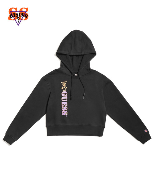 Guess green hoodie Clearance