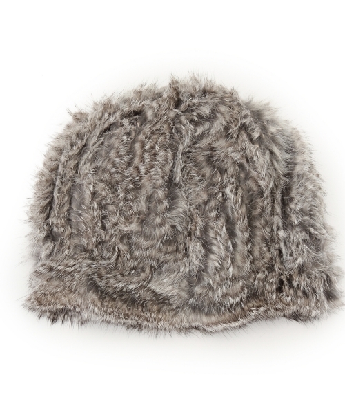 Ray BEAMS(レイビームス)の「Casselini five avenue / ラビットボールCAP(ニットキャップ/ビーニー・レディース・ライトグレー/ベージュ/その他1・ONE SIZE)」の22枚目の写真