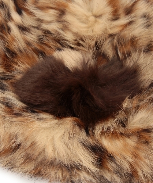 Ray BEAMS(レイビームス)の「Casselini five avenue / ラビットボールCAP(ニットキャップ/ビーニー・レディース・ライトグレー/ベージュ/その他1・ONE SIZE)」の9枚目の写真