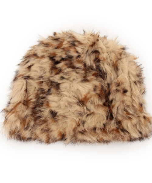 Ray BEAMS(レイビームス)の「Casselini five avenue / ラビットボールCAP(ニットキャップ/ビーニー・レディース・ライトグレー/ベージュ/その他1・ONE SIZE)」の10枚目の写真