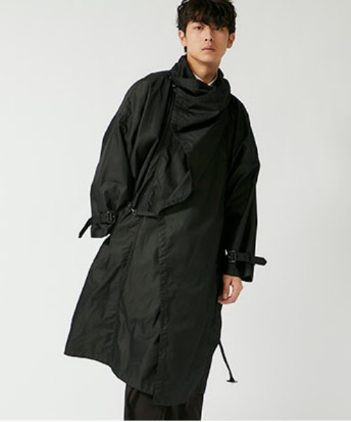 Iroquois（イロコイ）の「【Iroquois】DRAPE WRAP COAT（その他