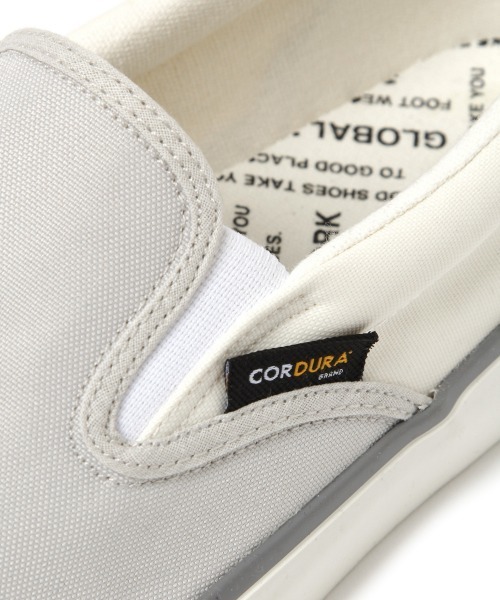 GLOBAL WORK(グローバルワーク)の「CORDURA スリッポン-SS2/875076(スリッポン・メンズ・ライトグレー/ブラック/ベージュ・MEDIUM/LARGE/X-LARGE/SMALL)」の4枚目の写真