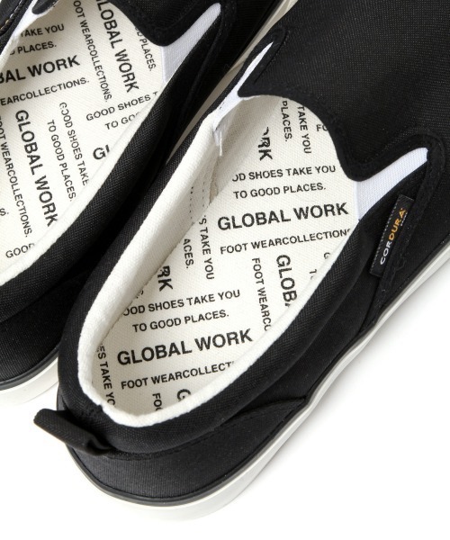 GLOBAL WORK(グローバルワーク)の「CORDURA スリッポン-SS2/875076(スリッポン・メンズ・ライトグレー/ブラック/ベージュ・MEDIUM/LARGE/X-LARGE/SMALL)」の11枚目の写真