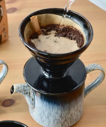 Denby（デンビー）の「【 Denby / デンビー 】ヘイロー/スタジオブルー コーヒードリッパー　ED3036/0536　TSI（キッチンツール）」