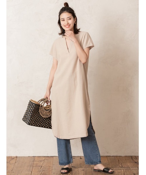 セール リネン風スキッパーワンピース ワンピース Fifth フィフス のファッション通販 Zozotown